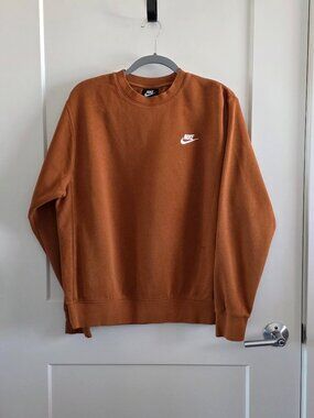 Rust Orange Nike Sweatshirt